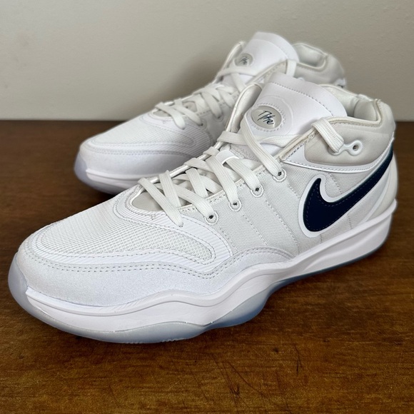 Men's Nike GT Hustle 2 White Ice Basketball Sneakers DX9190-101 Size 8 Rare! - Picture 1 of 7